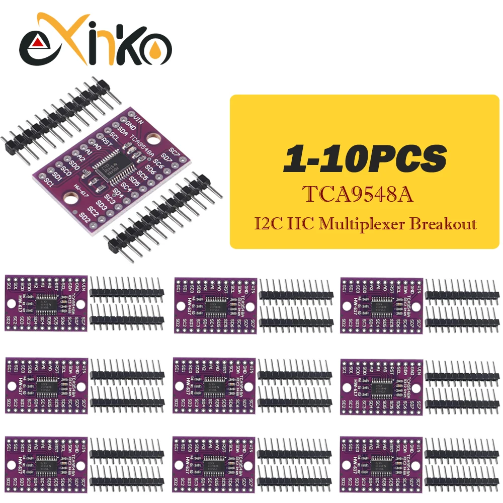 1-10pcs TCA9548A I2C IIC Multiplexer Breakout Board 8 Channel Expansion Board for Arduino