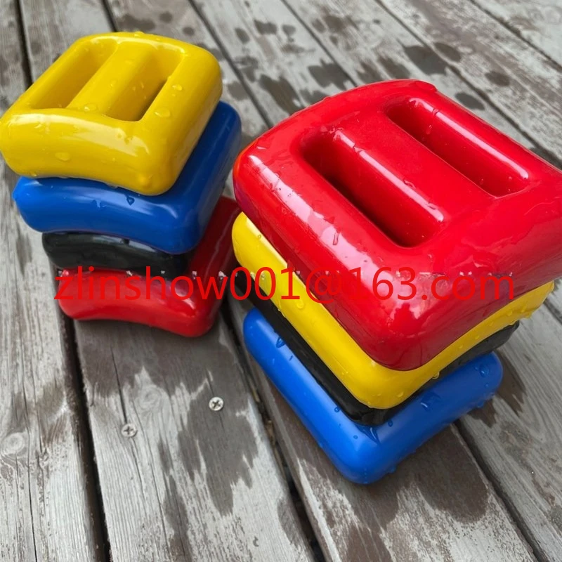 Diving lead block, plastic diving counterweight lead 2KG glued diving weighted lead