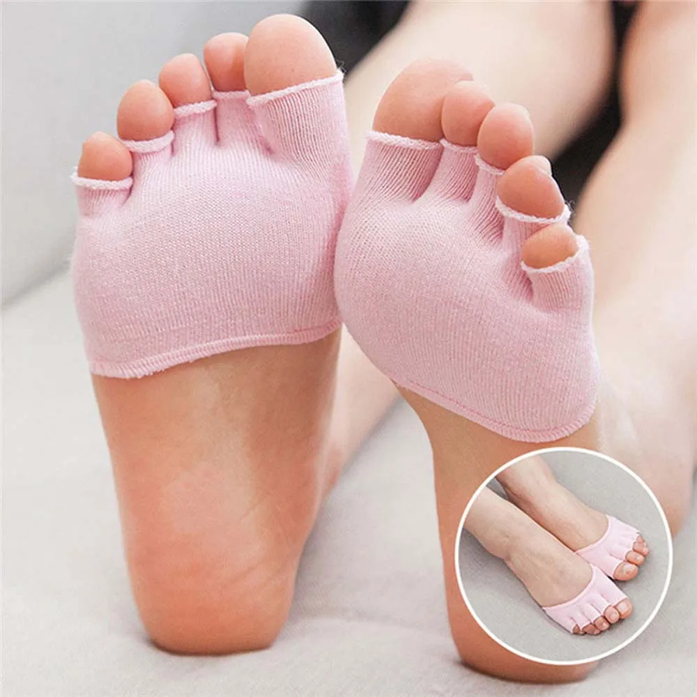 

Breathable Elastic Foot Care Tools Toe Corrector Toes Cover Five Finger Socks Foot Bunion Sleeve Protector