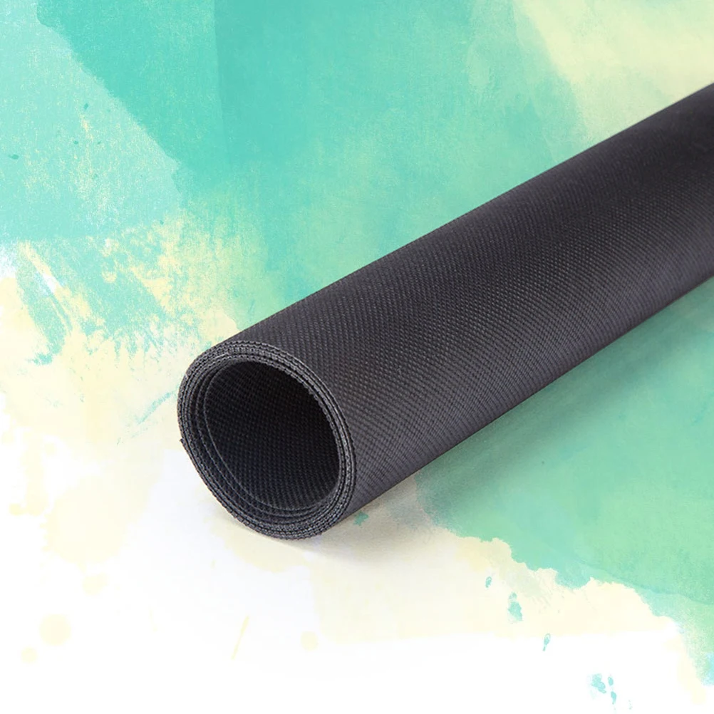 

Non-Woven Photography Backdrop 1.6X2M Black Solid Color For Video Filming Pictures Studio Home Office Use Wear Resistant