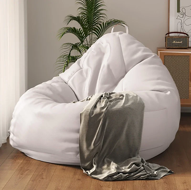 Pouf Filling Chair for Bedroom Design Sofa Living Room Furniture Luxury Relax Salon Relaxing Fluffy Children's Armchair Sofas