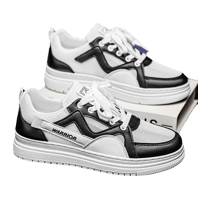 Pull-back Shoes For Men, Men's Sneakers, New Spring-summer Mesh Breathable White Shoes, Versatile Outdoor Sports Shoes For Men_vogvips.com