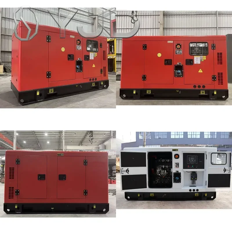 Weichai Yangdong Ricardo Super Silent 20KVA-50KVA Generator ATS 60Hz Frequency 230V Rated Voltage Factory Soundproof