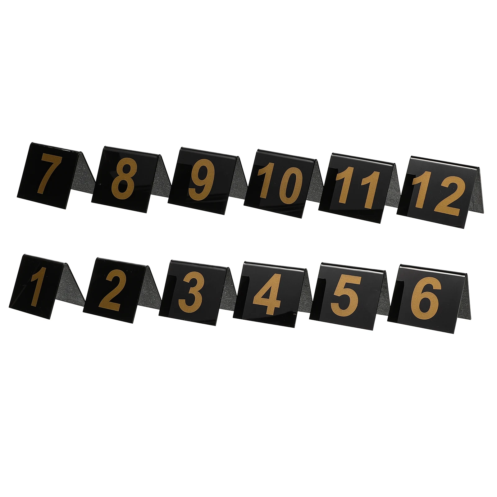 

Number Plate Decorations Id Tents Acrylic Table Markers Crime Scene Halloween Party Investigation Props Detective Supplies