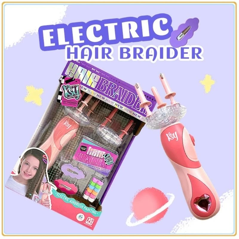 Q81Aクイック編組ツール電気ヘアブレイダーマシンヘアツイスターズスクールガールのためのツイスター