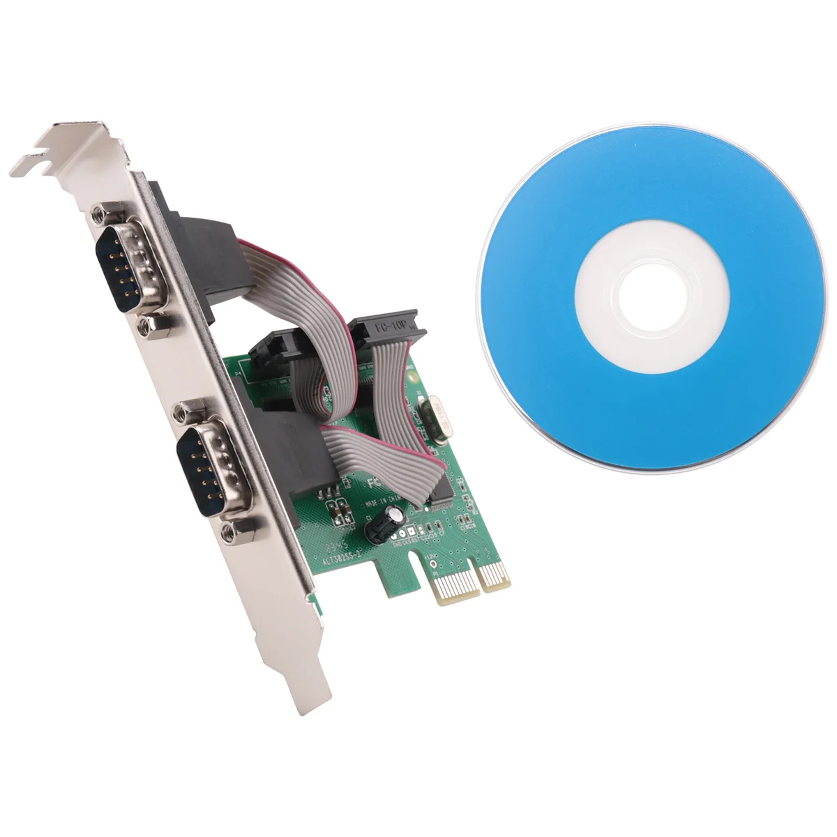 Carte adaptateur contrôleur PCI-E PCI Express Tourists, série DB9, RS232, 2 ports