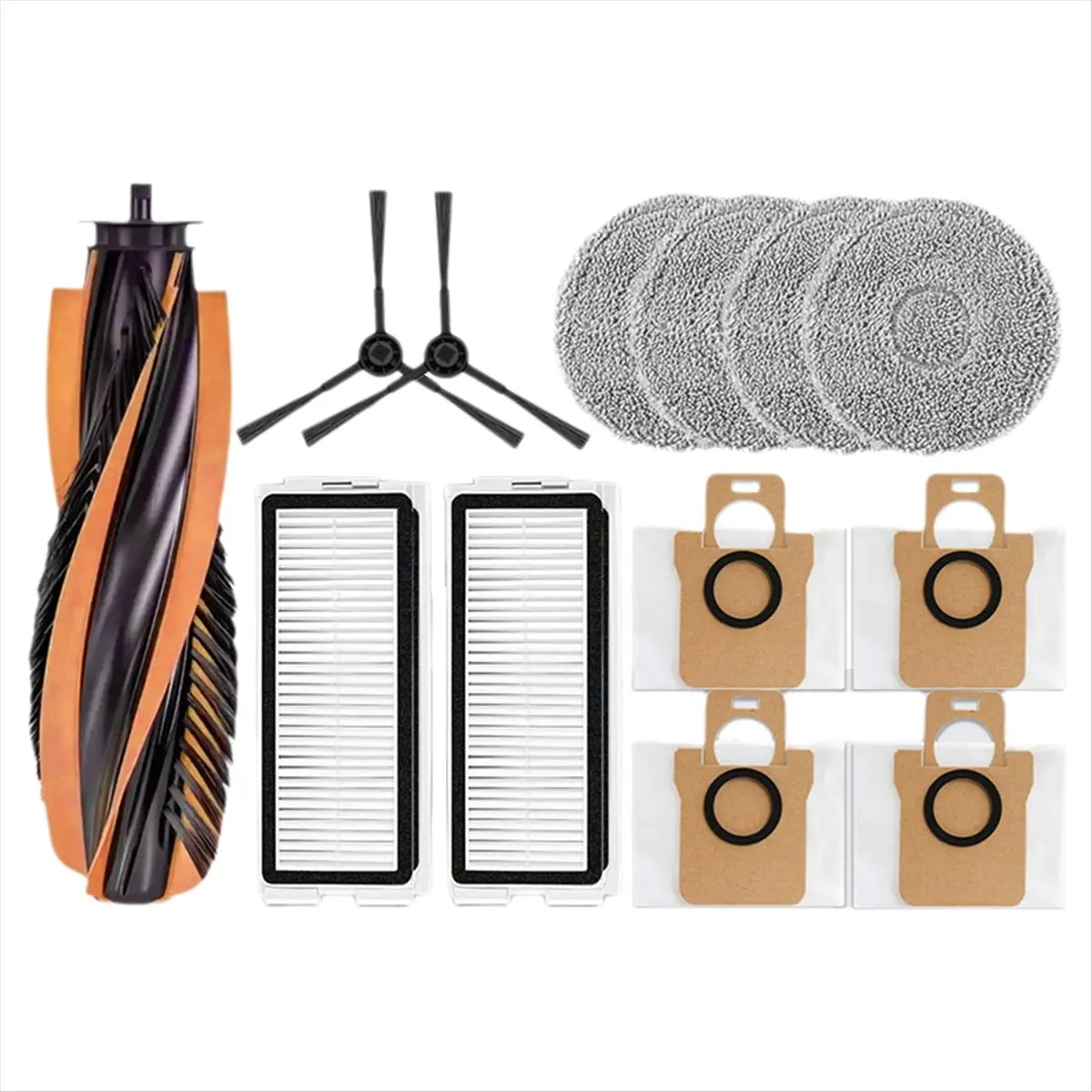 

Для робота-пылесоса P20 PRO/T5 Pro, основная боковая щетка, фильтр Hepa, швабра, тканевый мешок для пыли, запасные части [BWASCLIM]