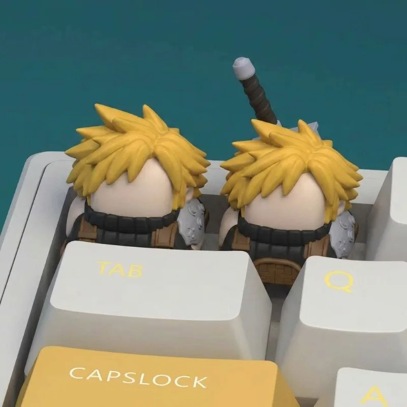 Anime Keycaps, Brave Adventurers, Universal for Mechanical Keyboards, Esc Personalized Key, Birthday Gift, Holiday Gift