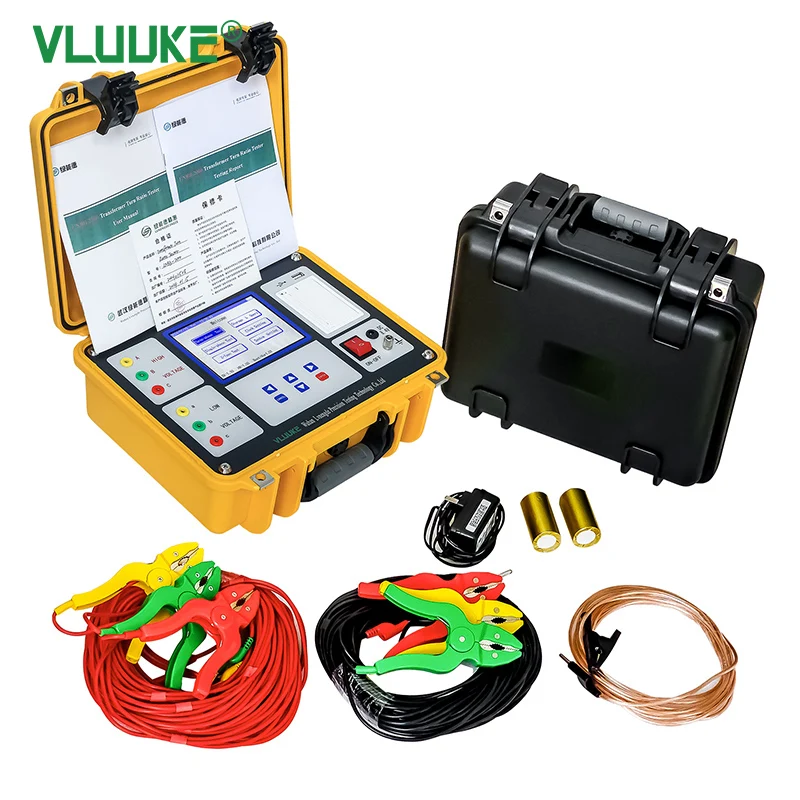 VLUUKE LNBB-2000 Digital Transformer Analyzer DT Winding Resistance TTR Turns Ratio Tester 220V Voltage Analyzer
