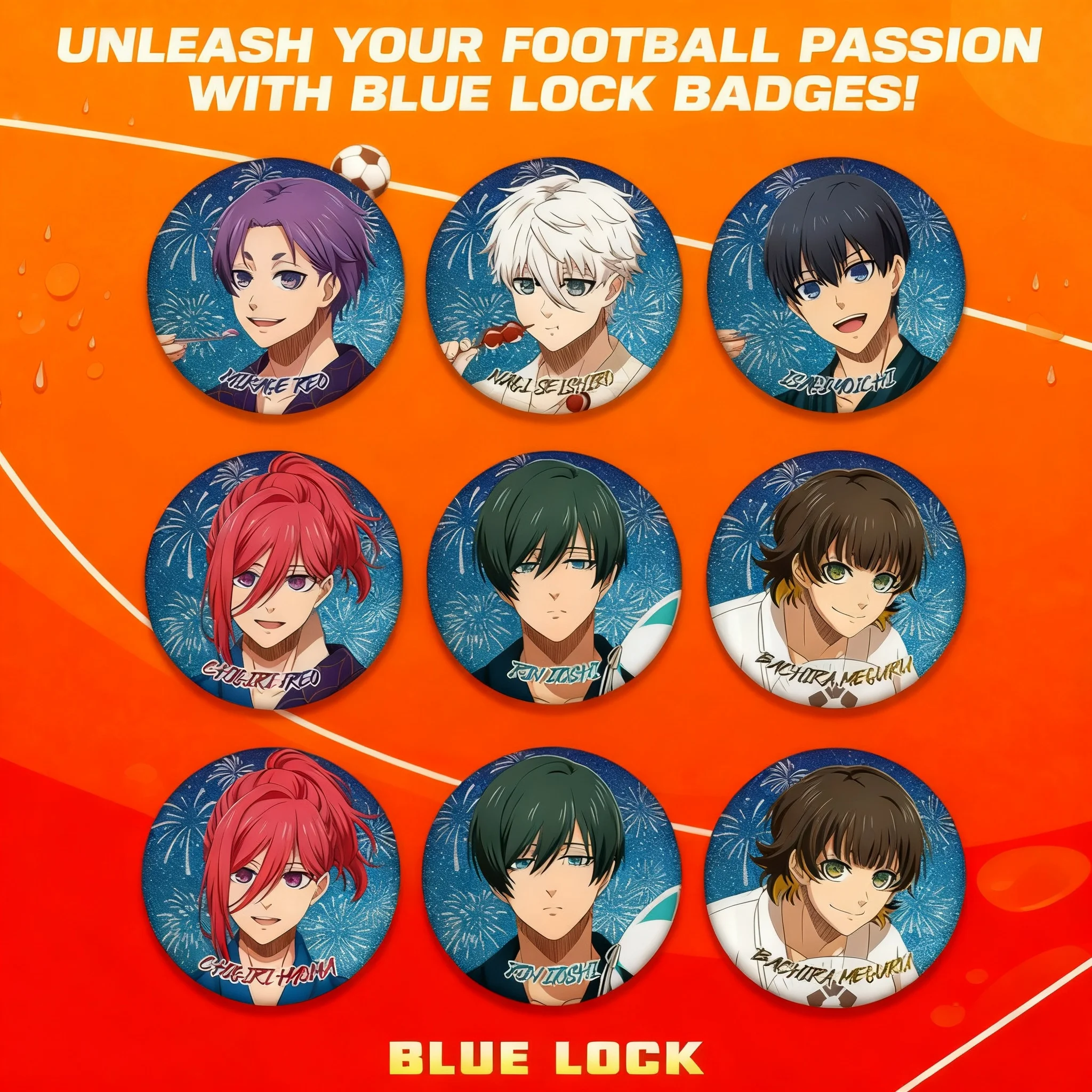 Blue Lock Double Fl…