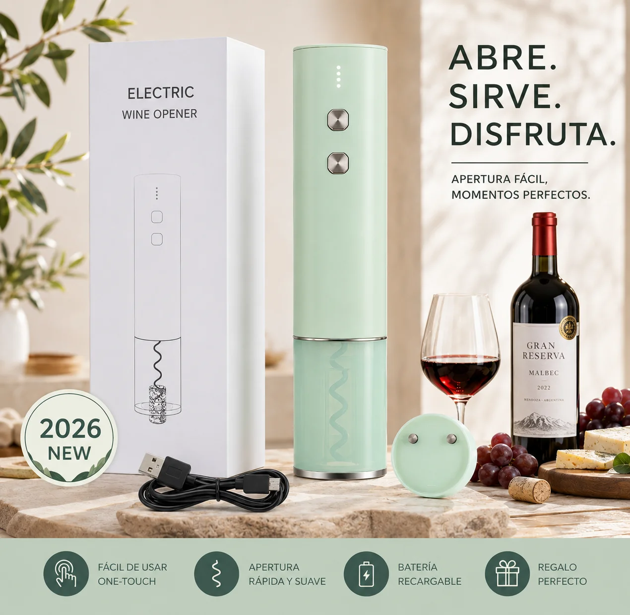 matte-electric-wine-opener-stainless-steel-automatic-wine-corkscrew-cordless-electric-wine-cork-opener-for-home-bar-party