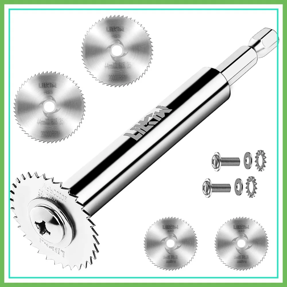 

PVC Pipe Inside Cutter with 4 Saw Blades, 1/4" Hex Shank, 1-1/4" & 1-3/4" or Larger