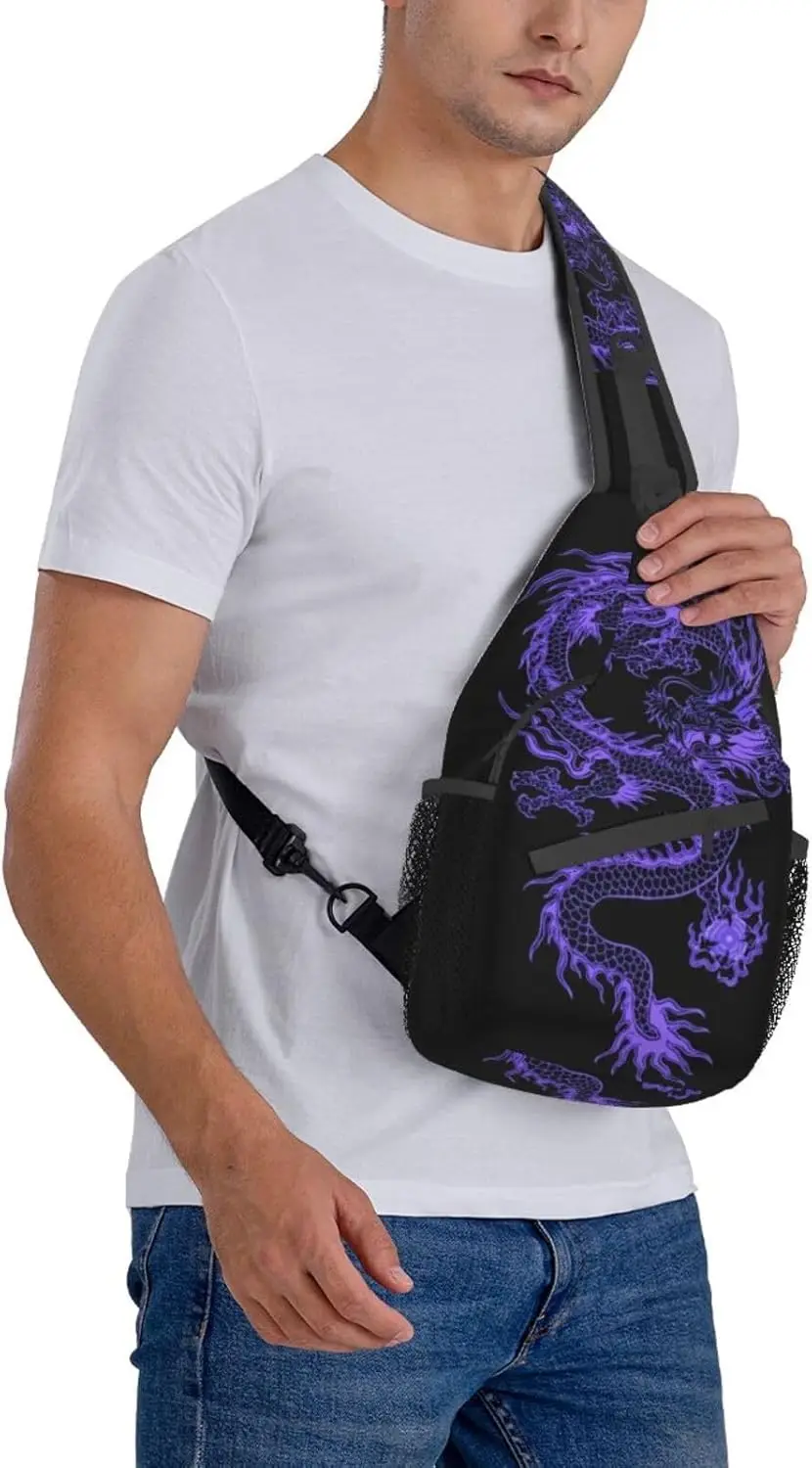 حقيبة Dragon كاجوال Daypack حقيبة كتف Dragon حقائب الصدر حقيبة كروس على شكل حيوان حقيبة ظهر مقاومة للماء
