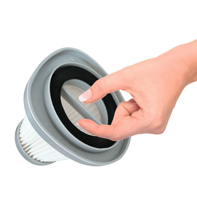 แผ่นกรอง HEPA สำหรับ DX118C Deerma DX128C อะไหล่ทดแทนเครื่องดูดฝุ่นแบบมือจับไร้สาย10ชิ้น