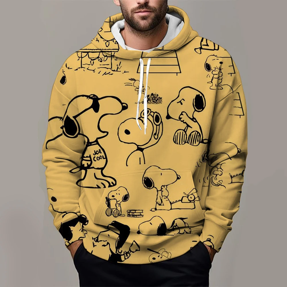 New Hot Sale Cowboys Snoopy Fan Style 3D Printed Men's Hoodie Children's Sweater Jersey Hoodie 2024 Baby Summer Clothing