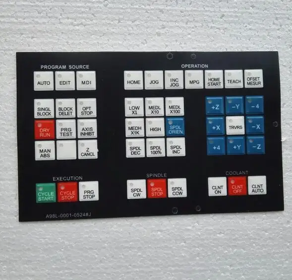 1PC Fanuc A98L-0001-0524#J Membrane Keysheet Keypad New One A98L00010524J