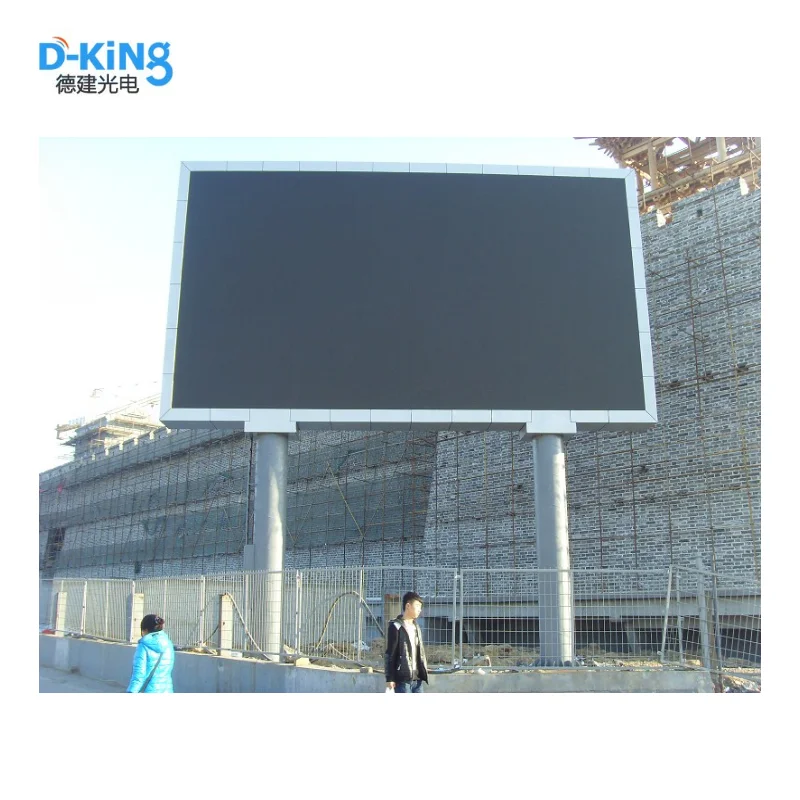 P10 outdoor energy-saving SMD full-color LED display screen, pixel density of 10000 points/square meter