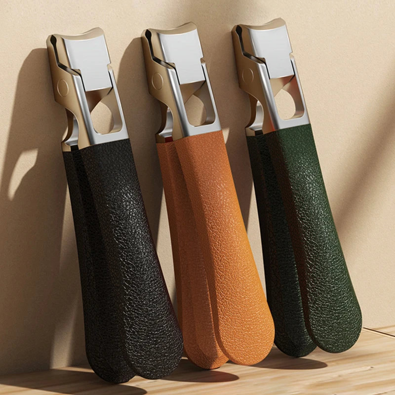 

Anti-splash Nail Clippers Thick Hard Toenail Special Stainless Steel Wide Jaw Opening Manicure Fingernail Cutter Tools