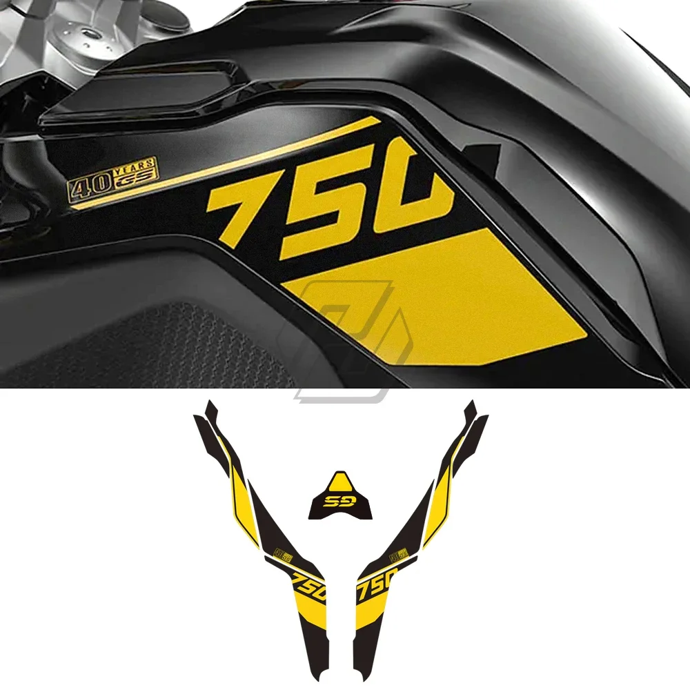 

Для BMW F850GS F750GS 2018-2021 40-летие обтекателя мотоцикла комплект наклеек для защиты краски на заказ