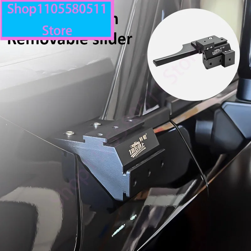 Engine Hood A Pillar Spotlight Bracket For Toyota Prado LC250 2024 2025 Spotlight Base Quick disassembly Dual Light Bracket