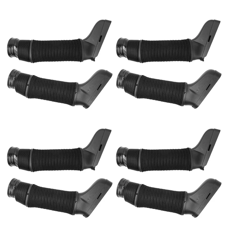 4 Pair Left & Right Air Intake Pipe For Mercedes W168 W204 S204 W212 S212 A140 A190 A160 A210 C230 2720901382 2720901282