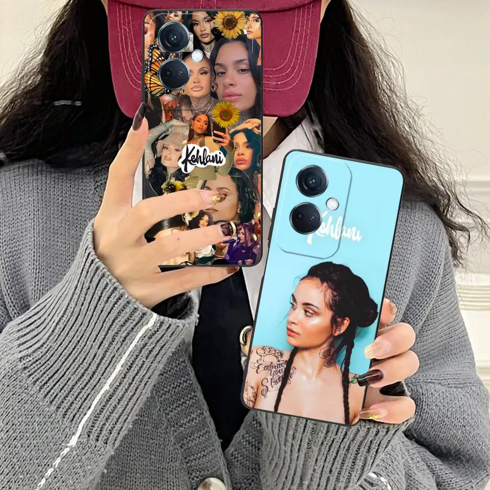 

Kehlani Mobile Cell Phone Case for OPPO Reno 14 13 12 11 10 9 8 7 6 5 F T Pro 5G Colorful Printing Cover Cellphones Cover Pretty