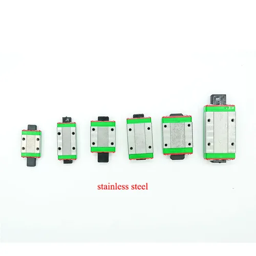 Imagen 2 del producto MGN7 MGN12 MGN15 MGN9 300, 350, 400, 450, 500, 600, 800mm miniatura de carril lineal slide 1pcMGN9 guía lineal + 1pcMGN9H transporte CNC