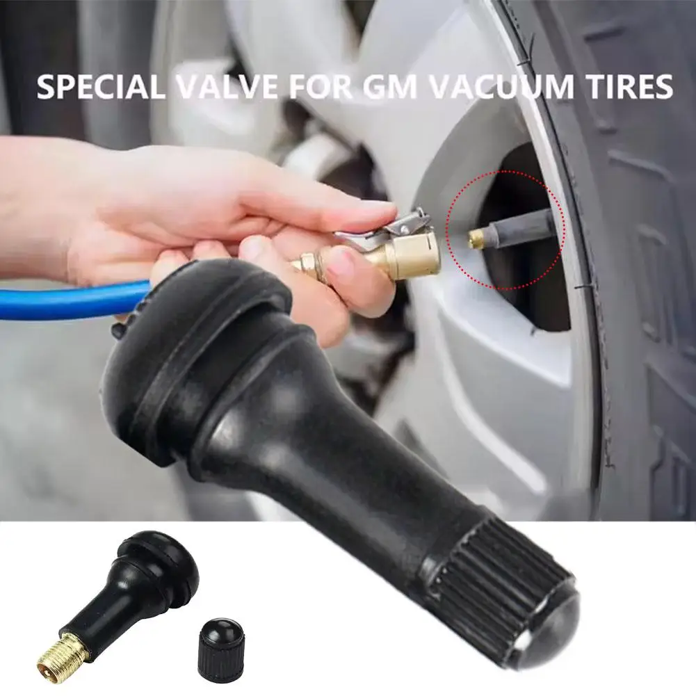 10 قطعة TR413 المطاط المفاجئة في صمام الإطارات ينبع قوي استبدال صمامات الإطارات ينبع لثقوب حافة لايحتاج على السيارات ، عربات الذهاب ، شاحنة #2