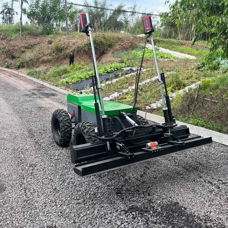 Laser Concrete Screed Concrete Screed Machine Telescopic Boom Fully Automatic Laser Leveling Cement Equipment High Frequency