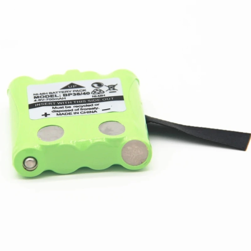Brand New NI-MH Battery 4.8V 700mAh Replacement For Uniden Radio BP-38 BP-40 BT-1013 For MOTOROLA TLKR T4 T6 T8 Cordless