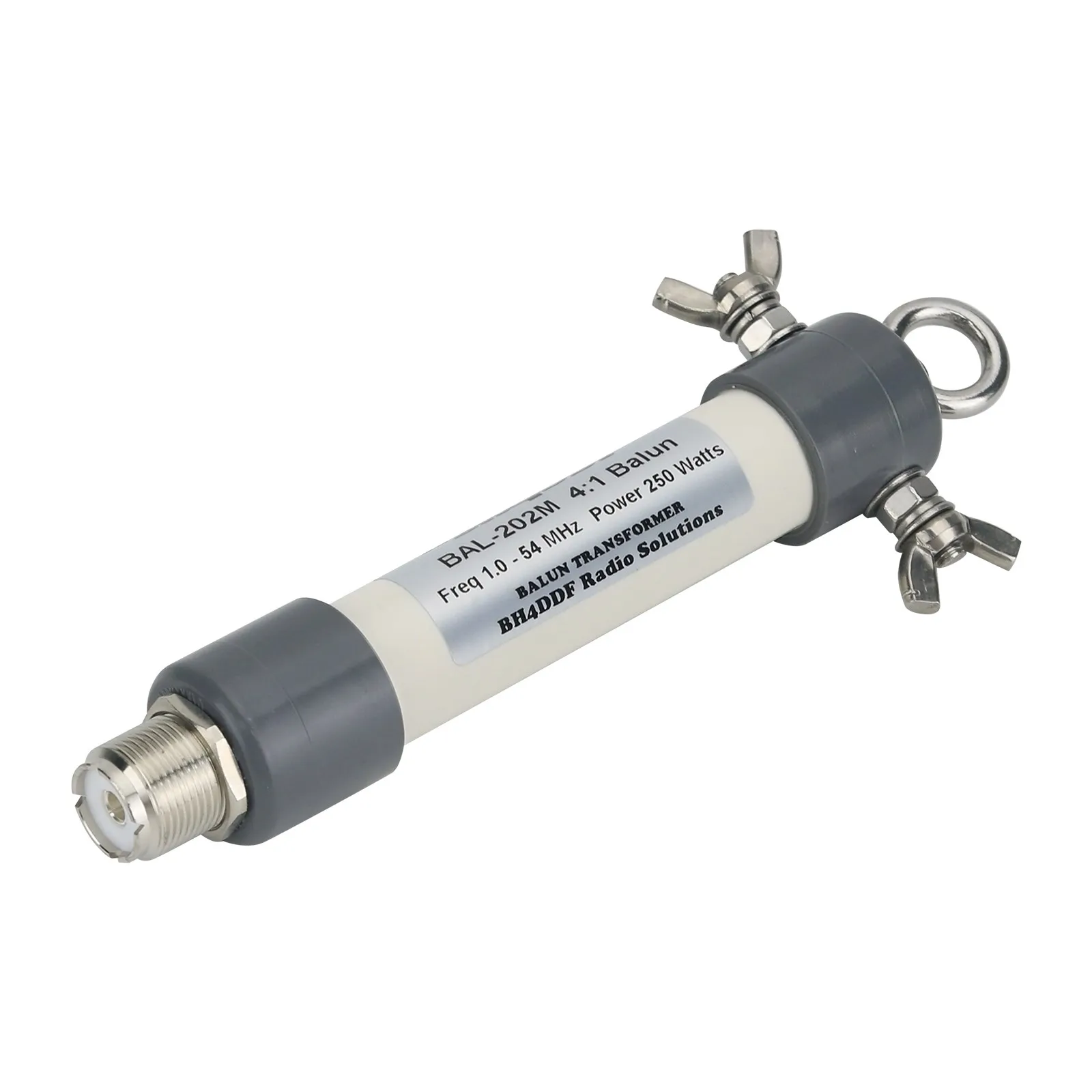 Shortwave Antenna BH4DDF BAL-202M 4:1 Balun 200ohms Waterproof Antenna Balun Transformer 1-54MHz 250W SSB/PEP 350W