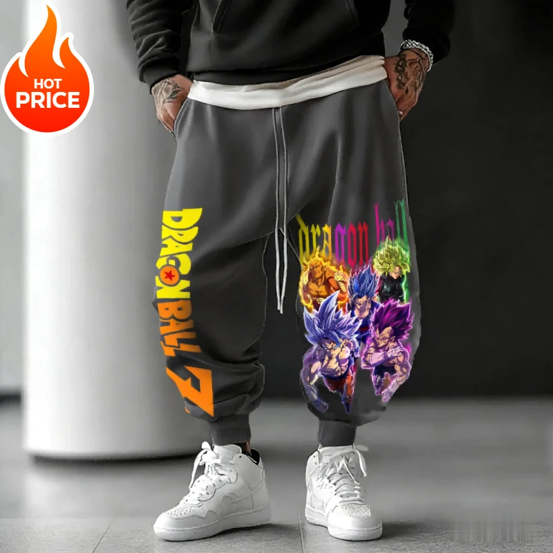 超サイヤ人孫悟空アニメドラゴンボール原宿男性ウィンタースポーツパンツストリートウェア女性カジュアルレギンススウェットパンツユニセックスボット