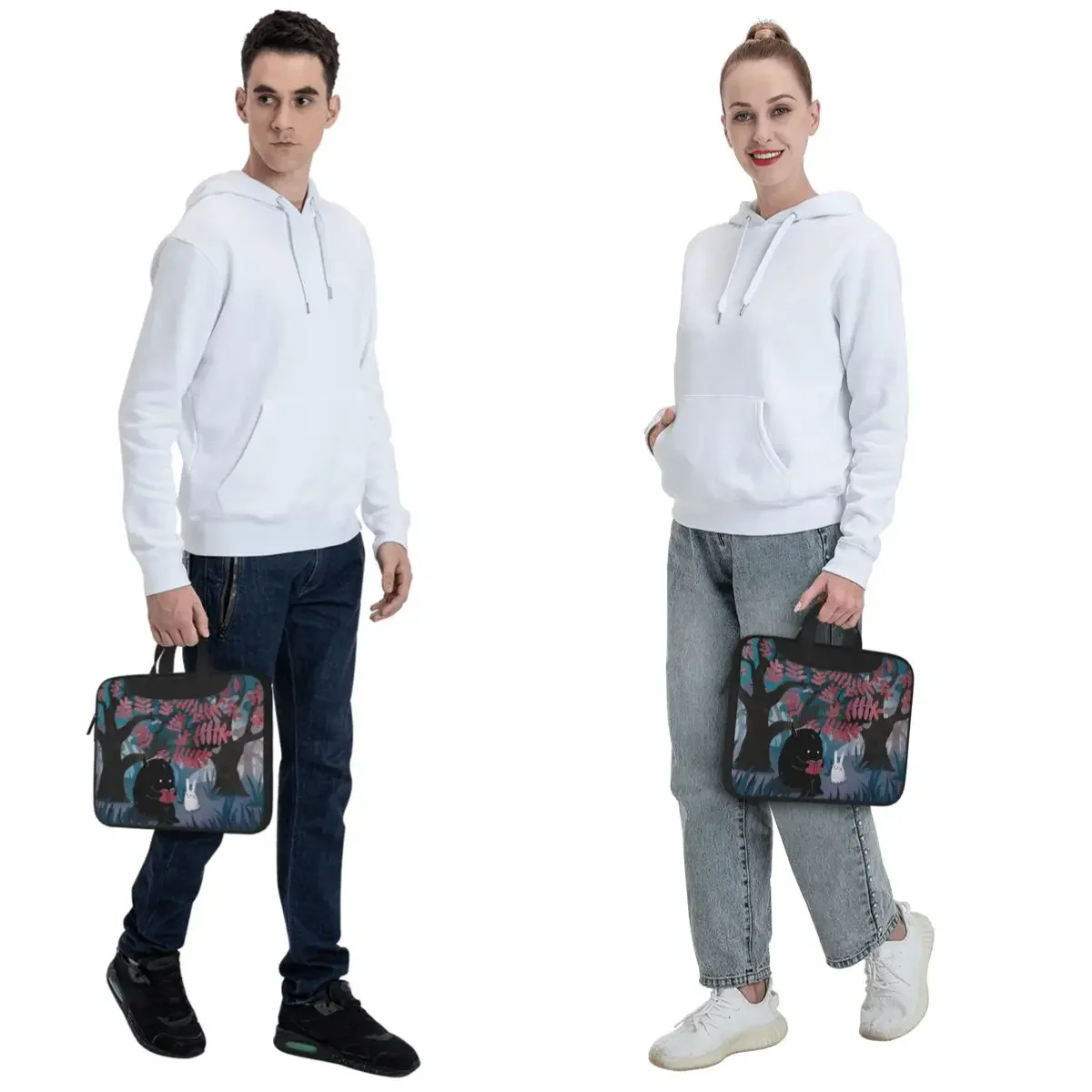 Another Quiet Spot Crossbody Laptop Bag Case Computer Bag Resistant Protective Notebook Pouch for Macbook Pro
