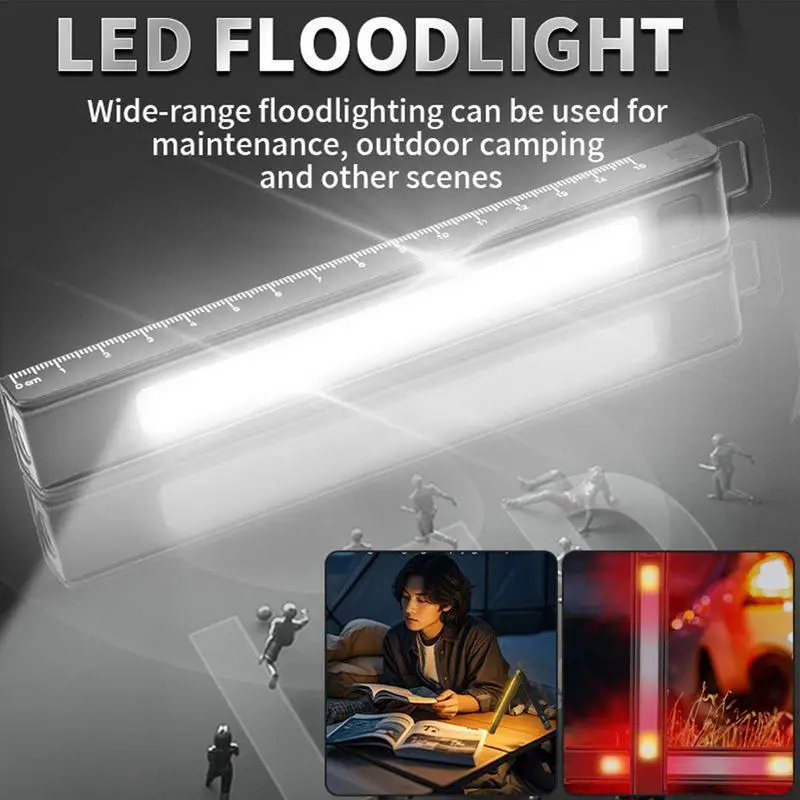 

Posing Lamp Light Rechargeable Magnetic Flashlight 6 Dimming Indoor Outdoor Magnetic LED Lighting For Photography Fitness