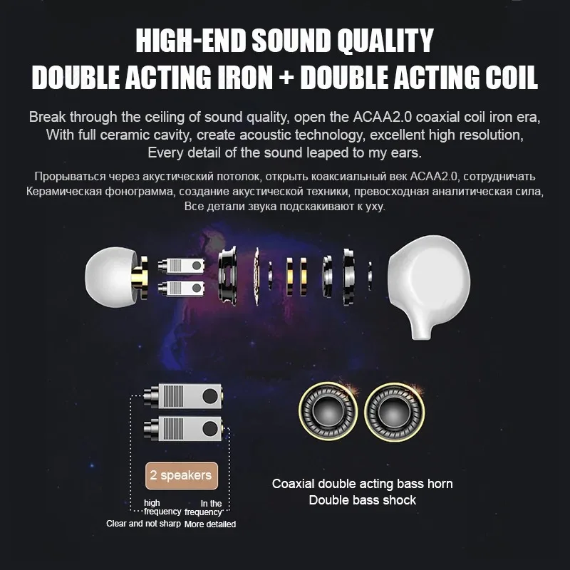Original Type C Wired Earphone For Ultra Xiaomi Huawei Samsung Galaxy S25 S24 S23 S21 S22 3.5mm Earbuds Universal Headphones