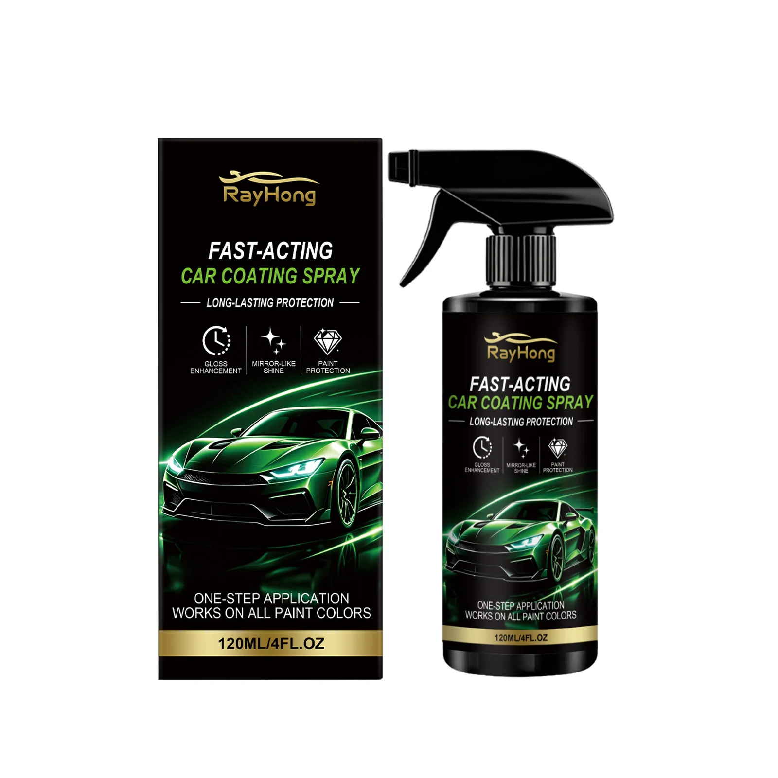 Car Coating Spray Improves The Brightness of The Paint, Body Appearance Protection Film Reduces Paint Oxidation