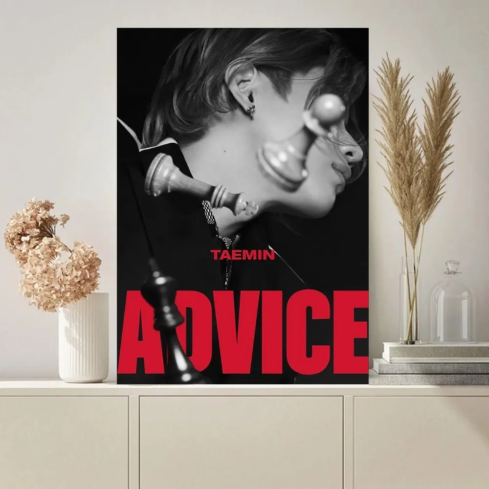 kpop Shinee Taemin Poster Paintings on The Wall Picture for Living Room Interior Painting Room Decoration