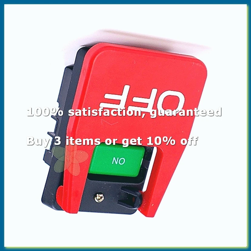 120V/230V Dual Voltage Paddle Switch,Table Saw Switch HY56 for Wood Saw Machin, Power Tools, Fast Power Off-A26I