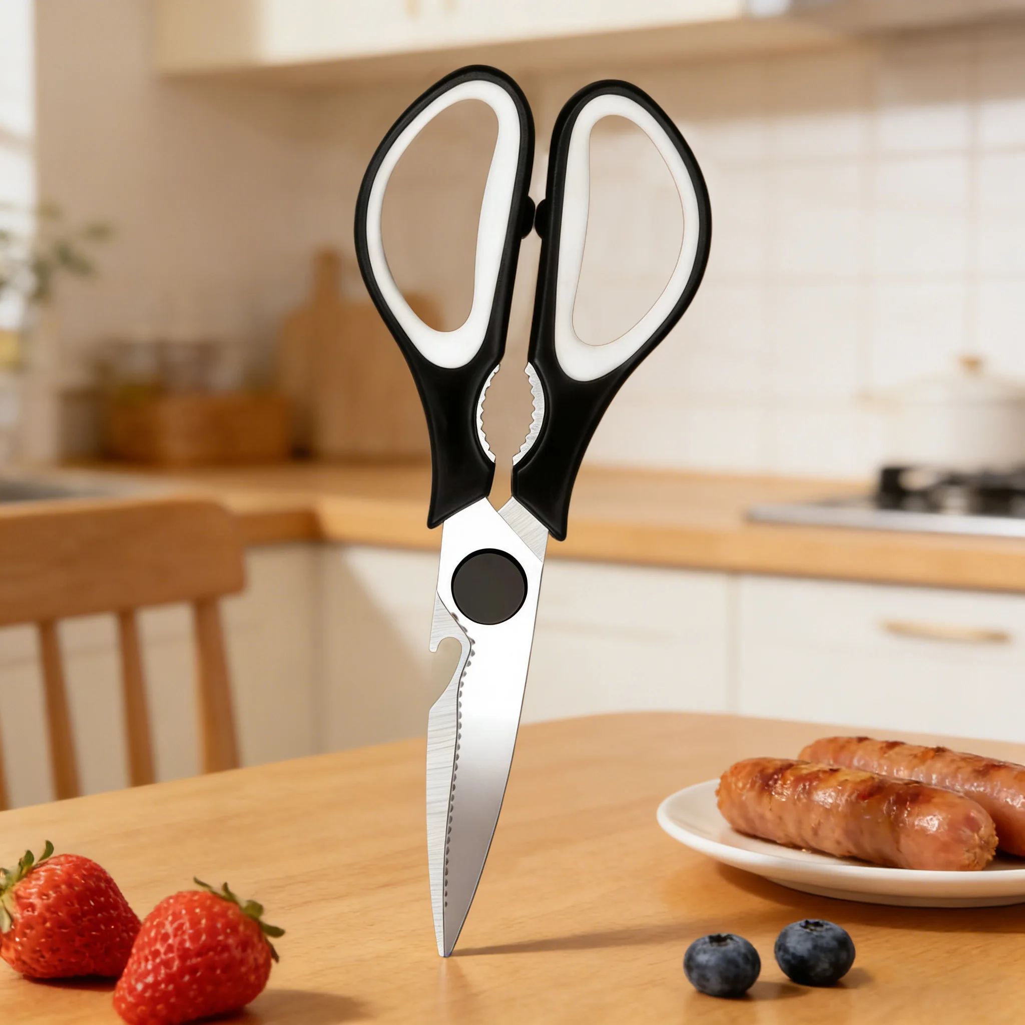

Kitchen Scissors Household Kitchen Chicken Wings Vegetable Scissors Barbecue Scissors Fishing Cooking Scissors Kitchen Stuff
