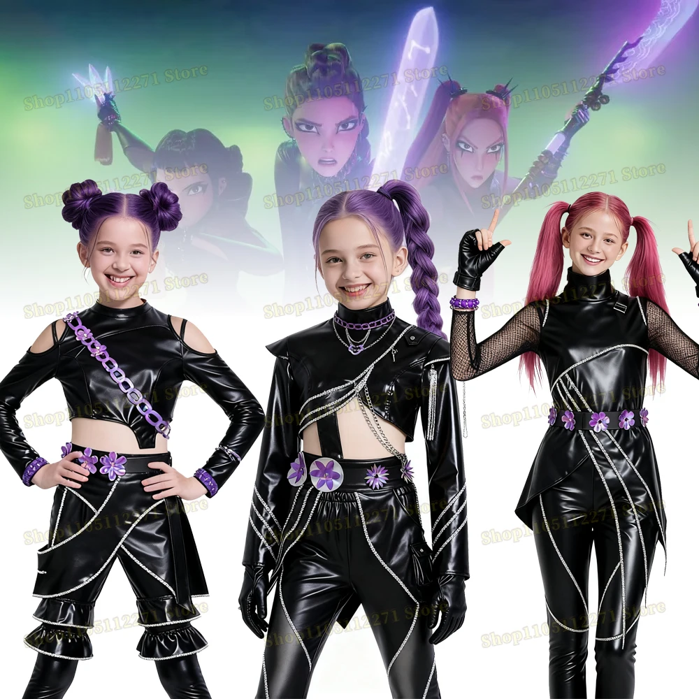 

Newly Rumi Zoey Mira Cosplay Costume Halloween Christmas Role Playing Party Comic Game anime Kpop Demon Hunters cosplay Dress