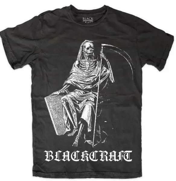 Blackcraft Cult Grim Reapers Tombstone Death Gothic Punk Witch T Shirt MT002RTS