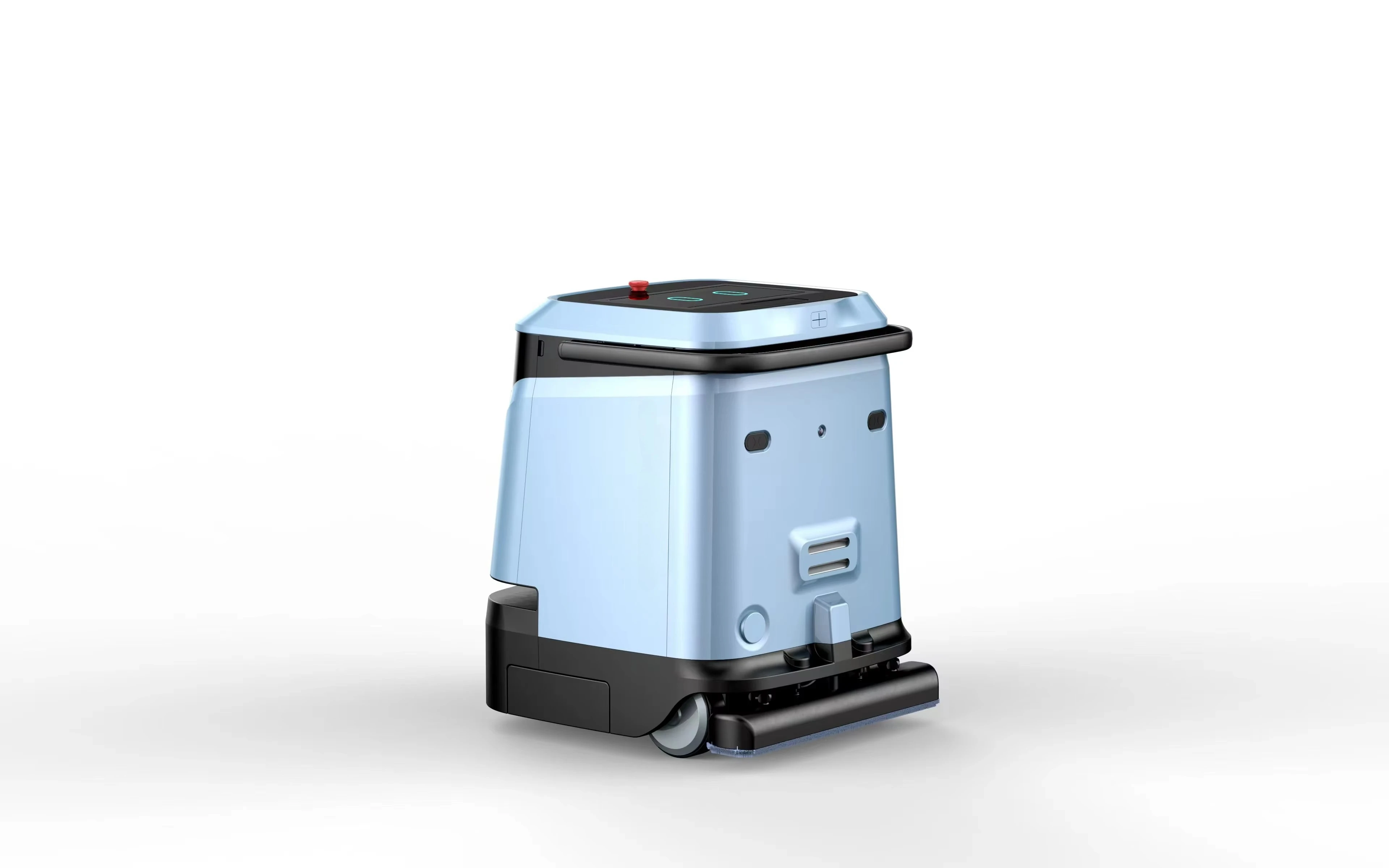 روبوت التنظيف الصناعي التجاري الذكي، ممسحة تنظيف المكنسة الكهربائية، تنظيف أرضيات السجاد الذكية AI، تنظيف ماك