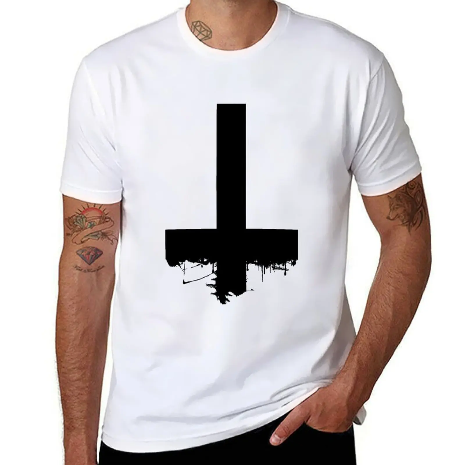 

Cross T-Shirt man t shirt graphic man t shirt luxury T-Shirt