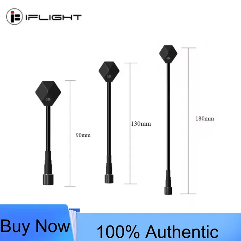 IFlight Albatross V2.1 FPV Antenna 5.8GHz SMA LHCP/RHCP 2.4dBi Replacement Part for Racing Drone Multiple Length Options 90mm/13