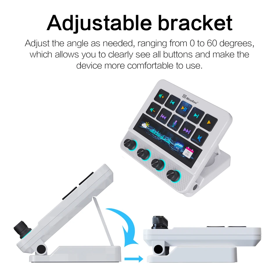 Mirabox MBox N4 Pro Stream Deck Streamdeck Deck Dock mini keyboard