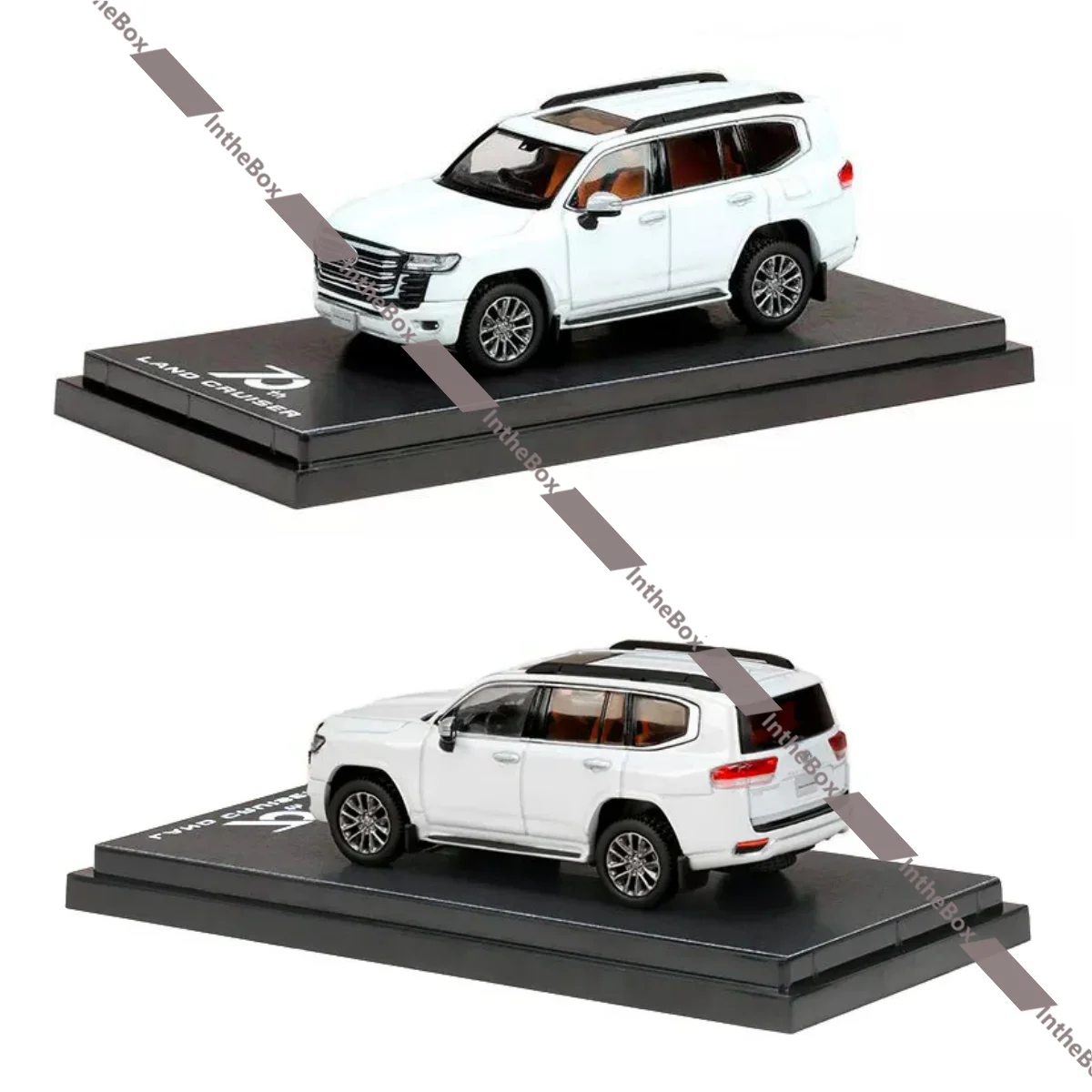 

Hobby Japan 1/64 Land Cruiser JA300W ZX White Pearl Diecast Model Car Collection Limited Edition Hobby Toys