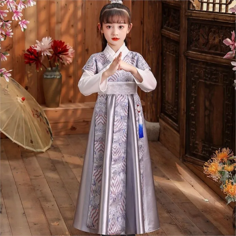 2026 New Children's Ancient Tang Costume Hanfu Kids' Chinese Style Performance Costume Boys' Ancient Costume Hanfu Costume LJ416