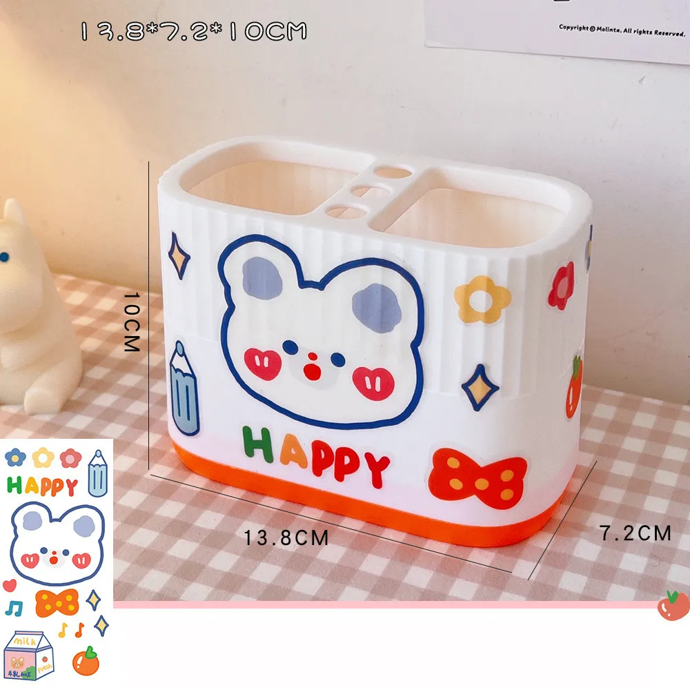 2023 New Pens Organizer Refrigerator Pen Holder Creative Tube Sweet Pencil Case Large-capacity, Desktop Organizer Storage Kawaii