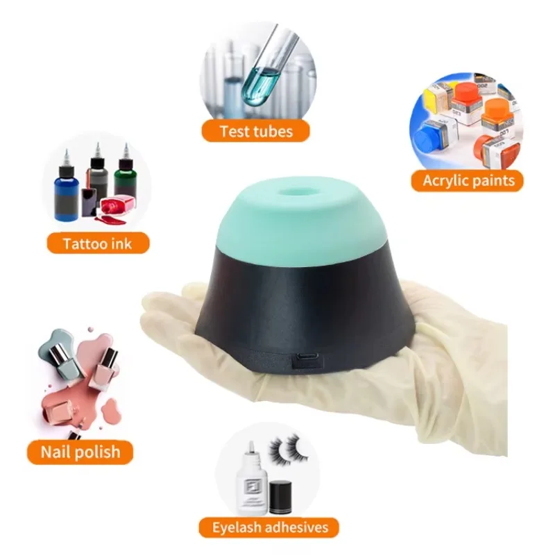 VX-4 3000 دورة في الدقيقة خلاط مختبر خلط السائل الذكي الصغير #3