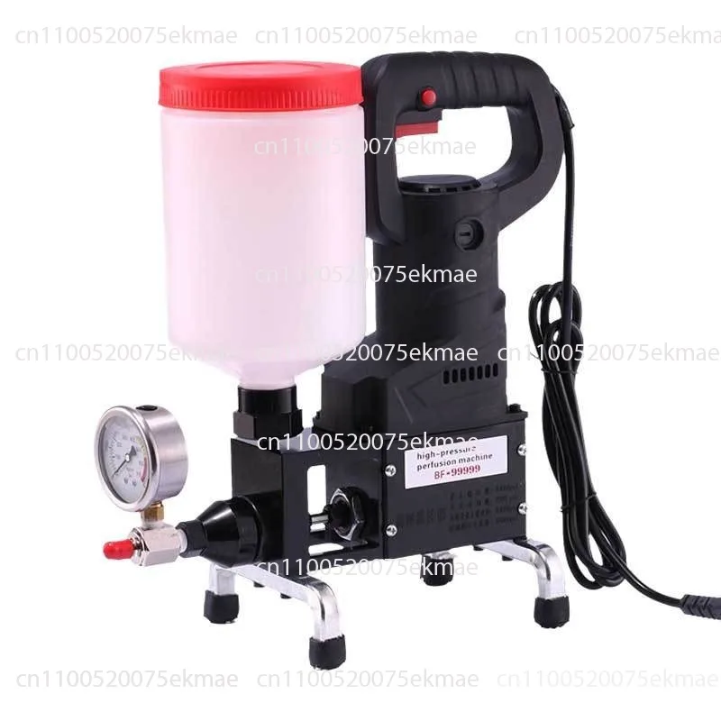 -High-Pressure Epoxy Grouting Machine 220V/1100W Epoxy Polyurethane Foam Injection Pump For Crack Repair & Plugging